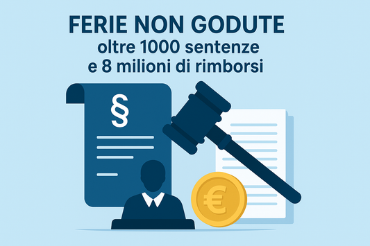 Ferie non Godute: sentenze oltre quota 1000 solo nel 2025. Come ottenere l'indennizzo