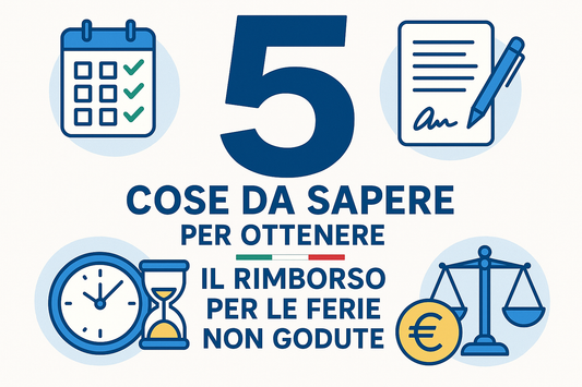 Ferie non godute: ecco le 5 cose da sapere per ottenere il rimborso